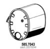 VOLVO 20579344 Soot/Particulate Filter, exhaust system